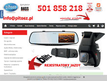 Tablet Screenshot of pitosz.pl
